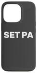 Coque pour iPhone 13 Pro Movie Set Film Crew Set PA