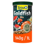 Tetra Goldfish Pond Fish Food Variety 140g - biologically balanced for pond goldfish