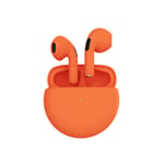 TWS Casque Bluetooth 5.0 Sans Fil dans L'oreille Casque De Sport avec écouteur Stéréo Microphone,Orange