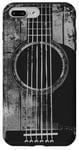 Coque pour iPhone 7 Plus/8 Plus Guitare acoustique, vintage, vieilli, musique rock & roll