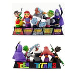 DC Comics TEEN TITANS mini bust 6" figure statue Batman Robin LAST SET AVAILABLE