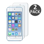 (2 Pack) Tempered Glass Screen Protector For iPod Touch 7th Gen / 7th Generation