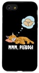 iPhone SE (2020) / 7 / 8 Cat dreaming about Pierogi Polska Polish Food Mmm Pierogi Case