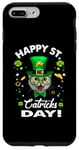 Coque pour iPhone 7 Plus/8 Plus Cat St Patricks Day St Catricks Day Lucky Charm Cats Lovers