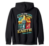 Sing To The Lord A New Song Religious Singing Zip Hoodie