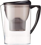 Amazon Basics Carafe filtrante 2,3 l - Noir