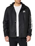 Adidas Bsc 3S Wind Jkt Sport Jacket - Black, Large