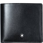 Montblanc Wallet Meisterstuck 4cc With Coin Case Black