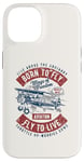 iPhone 14 Wings of Freedom Retro Vintage Aviation Airplane Design Case