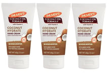 Palmer's Coconut Oil Formula Coconut Oil Hand Cream 60g Pack of 3