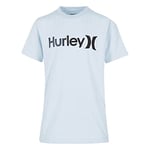 Hurley Garçon Hrlb One And Only Boys Tee T Shirt, Chambray Blue Heather, 13 ans EU