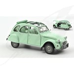 FR- Norev CITROEN 2CV 6 CLUB 1982 GREEN 1:18 - NV181486