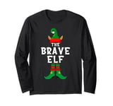 The Brave Elf Funny Christmas Xmas Matching Family Group Fun Long Sleeve T-Shirt