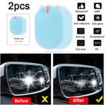 2x Car Rear View Mirror Film Rainproof Anti-Fog Hydrophobic Protective Stickers