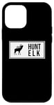 Coque pour iPhone 12 mini Design simple d'élan de chasse cool pour les chasseurs de gros gibier