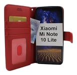 New Standcase Wallet Xiaomi Mi Note 10 Lite (Röd)