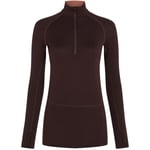 ICEBREAKER W Zoneknit 260 Ls Half Zip Marron XS 2025 - *prix inclut le code EXTRA20