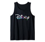 Disney Logo Elsa Anna Olaf Kristoff Sven Frozen Characters Tank Top