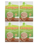 Complan Rich Chocolate Flavour Drink, 4 x 55g Sachets - Pack of 4