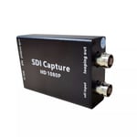 Carte d'acquisition vidéo SDI vers USB 1080P,entrée et sortie USB,convertisseur adaptateur plug-and-play SDI vers USB