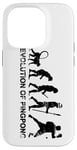 Coque pour iPhone 14 Pro Ping Pong Evolution pour les joueurs de tennis de table