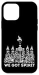 Coque pour iPhone 12 mini We Got Spirit Cross Flames Ensemble Saints