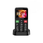 Logicom - Posh S80 - Feature Phone Senior 2,4" - Dual SIM 4G - Torche - Bouton SOS