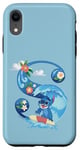 Coque pour iPhone XR Disney Monogramme Lilo & Stitch Lettre S pour Stitch