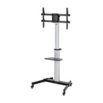 Manhattan TV & Monitor Mount Trolley Stand 1 screen Screen Sizes: 37-86inch -...