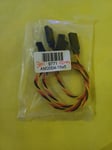 150mm Hitec Servo Extension Lead 3pk for RC Model Planes Helis Boats