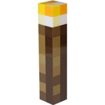 Allumez la torche 28CM d'intense luminosité LED Minecraft tenu dans la main ou lampe-torche de bâti de mur LED