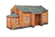 Hornby R7282 OO Gauge GWR Goods Shed - Model Railway Accessories, Miniature Diorama Scenery for Hornby Train Sets - Lifelike Train GWR Goods Shed Model - Scale 1:76