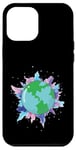 Coque pour iPhone 12 Pro Max Vue cosmique de la Terre depuis l'espace