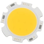 5w Chip Ljus Rund Cob Super Ljus Led Ljus Lampor Varm Vit Dc15-17v