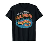 Hellbender Salamander – Unique Amphibian Design T-Shirt