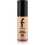 flormar Perfect Coverage Mat Touch Foundation Matterende foundation Til kombineret hud Skygge 308 Fair Ivory 30 ml