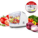 Superlex Mini Chopper Food Processor Electric Mixer Blender Cutter Vegetable New