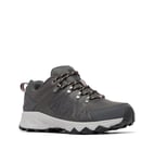 Columbia Women's Peakfreak 2 Outdry Leather Waterproof Low Rise Hiking Shoes, Grey (Ti Grey Steel x Salmon Rose), 6.5 UK