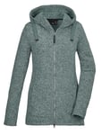 G.I.G.A. DX 42437-000 GW 72 WMN KNTFLC JCKT Veste polaire à capuche pour femme Bleu marine Taille 50