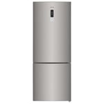 electriQ 442 Litre 60/40 Freestanding Fridge Freezer - Stainless Steel