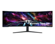 Samsung Odyssey G9 G95NC Curved / 57" / MiniLED / 7680 x 2160 / 240 Hz / 0,03ms / DP / DSC / VESA