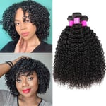 Ur Beautiful 8A Kinky Hair Kinkys Curly Human Hair Bundles Curly Weave Brazilian