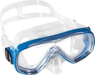 Cressi Junior Ondina Snorkeling Mask (Made in Italy), Clear/Blue