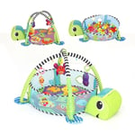 Play Turtle Shape Toys Ball Pit Baby Fence Gym Babies Playmat Floor Mat