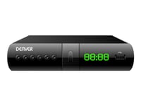 Denver Dvbs-206Hd Hd-Sat Receiver - Front-Usb - Tuners = 1X Dvb-T2