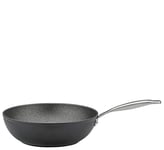 Spring Meridian Intense Pro Poêle wok, revêtue, en aluminium recyclé, compatible induction, four, revêtement anti-adhésif triple couche, passe au lave-vaisselle, diamètre 28 cm, hauteur 8,4 cm