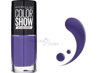 Maybelline Maybelline, Color Show 60 Seconds, Nail Polish, Nr. 336, Violet Vogue, 7Ml For Women