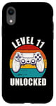 iPhone XR Level 11 Unlocked Funny Video Gamer 11 Birthday 11 Year Old Case