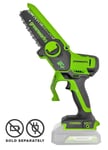 Greenworks 24V Mini Chainsaw 6"  Brushless Skin in Gardening > Outdoor Power Equipment > Chainsaws > Chainsaws