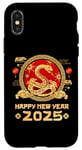 iPhone X/XS Year Of Snake 2025 Chinese New Year Vietnamese Tet Zodiac Case